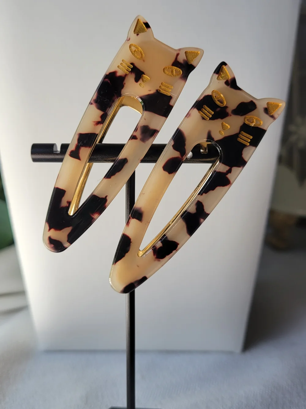 Tortoiseshell Cat Hair Clips